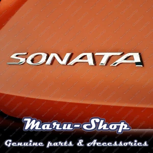 Trunk "SONATA" Lettering Logo Badge Emblem for 15~17 Hyundai Sonata - Picture 1 of 2