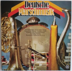 DEUTSCHE MARSCHMUSIK VARIOUS GERMAN TELEFUNKEN 6.21004 VINYL LP - Picture 1 of 4