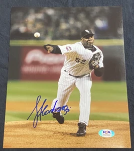 Jose Contreras Chicago White Sox 2005 WS Champs Signed Auto 8x10 Photo ~ PSA/DNA - Picture 1 of 4