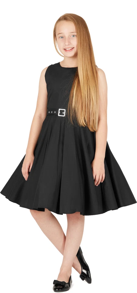 'Audrey' Vintage Clarity Años 50 Fiesta Niñas Baile de graduación Foto 1 de 1