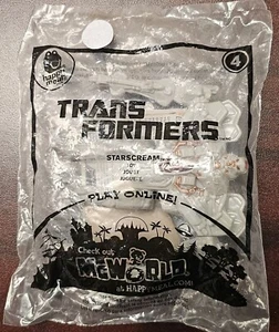 McDonald's Transformers #4 STARSCREAM Happy Meal Toy NIP - Picture 1 of 3