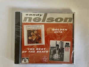 SANDY NELSON - GOLDEN HITS - THE BEST OF THE BEATS (2 Albums on One CD) SEALED - Foto 1 di 2