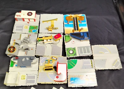 Micro Machines Travel City Parts lot Police Fire Bank Car Wash Battle Block - Image 1 of 4