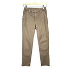 AG Adriano Goldschmied Pants Women 25x27* Caden Tailored Trouser Tan Cropped