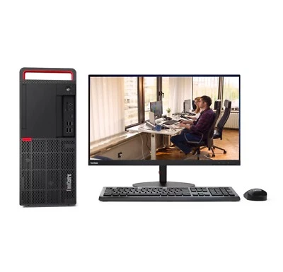 Lenovo ThinkCentre Business AIO (ThinkVision 24" QHD Display, Intel Core i5 8500 - Image 1 of 3