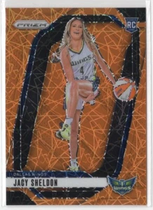 2024 Panini Prizm WNBA Jacy Sheldon Rookie RC #141 ORANGE VELOCITY PRIZM - Picture 1 of 2
