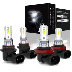 LED Headlight Lights Bulbs Kit Hi-Lo Beams White for Honda CR-Z 2011-2015 2016 - Picture 1 of 12