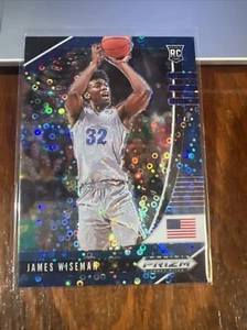 James Wiseman 2020 Panini Prizm Draft Picks Blue Fast Break Rookie RC #42 /175 - Picture 1 of 7
