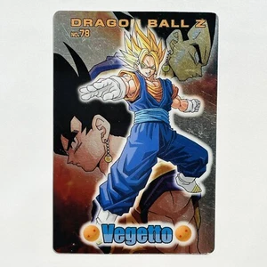 2004 Vintage Rare Dragon Ball Carddass Gummies Card No. 78 Vegito Bandai - Picture 1 of 3