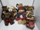 Boyds Bears plush Lot of 8 Bears (7 W/ Tags) Ferns Woodsbeary (No Tag)