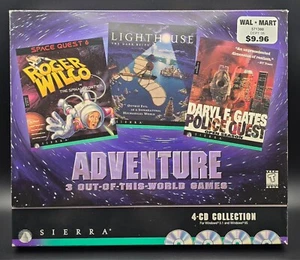Sierra 3 Adventure Pack PC Space Quest 6 Leuchtturm Polizei Quest Open Season - Bild 1 von 18