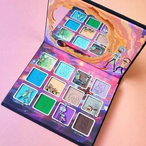 RICK AND MORTY THE MEANING(LESSNESS) OF LIFE EYESHADOW PALETTE Sheglam Gift - Picture 1 of 9