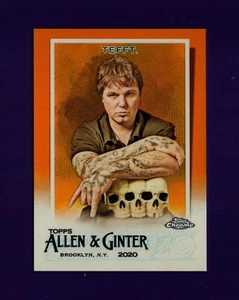 2020 Topps Allen & Ginter Chrome Orange Refractor 14/25 #274 Steven Tefft RC - Picture 1 of 2