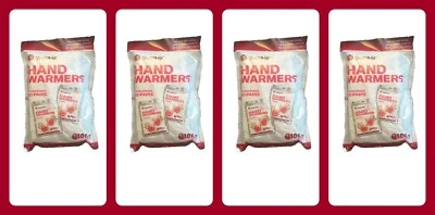 Yaktrax 40 Pair (80 Total)Hand Warmers Hot for 10 Hours Heat Each- Expires 2027