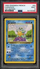 Pokémon Carapuce Set de base Ed1 63/102 PSA 9