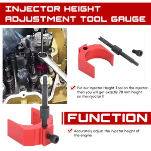 For CAT 3406E C15 Injector Height Tool & J-38587-A Engine Barring Socket - Bild 1 von 17