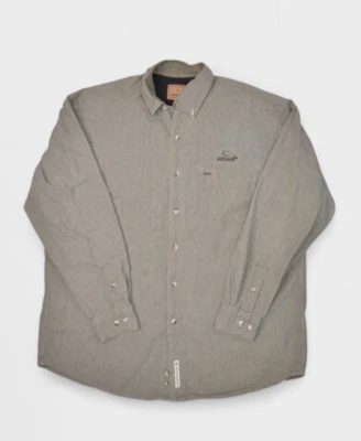 Vintage Jaguar Shirt Mens L Car Dealership Button Up Long Sleeve Automobile - Image 1 of 4