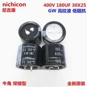 Condensador PSU Snap-in 180uf 400v Nichicon GU/GW 30x25 mm 400V180uF - Imagen 1 de 3