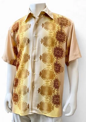Vintage Royal Prestige PD Men's Button Up Retro Shirt Size Medium - Image 1 of 4