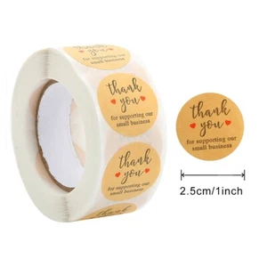 Thank You for Supporting My Small Business Aufkleber zum Verpacken von Umschlägen - Bild 1 von 14