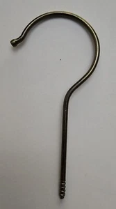 Threaded Stainless Steel Bronze Electroplated Clothing Hooks 25pk - Picture 1 of 7
