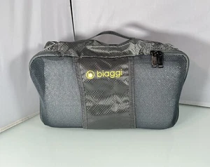Biaggi Large (14.5”x9.5”x5”) Grey Mesh Zipper Travel Luggage Packing Cube Zipsak - Picture 1 of 8