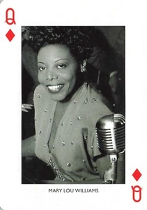 Mary Lou Williams Jazz Queen – Single Swap Playing Card OOP Piatnik - Picture 1 of 2