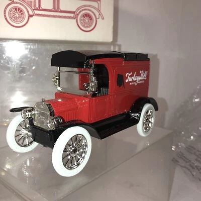 Turkey Hill 1991 Ford Model T Bank 1/25 Old Logo Original Ertl Lancaster Pa. - Image 1 of 4
