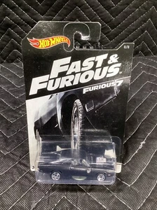 Hot Wheels Fast Furious 7 Dom’s Black ‘70 Dodge Charger R/T Official Movie Merch - Picture 1 of 5