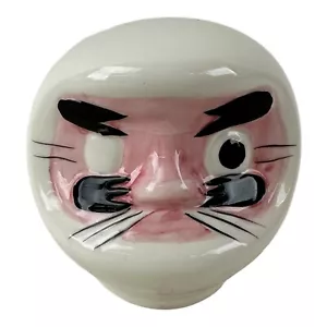 Vintage White NINJA Coinbank Ceramic Decorative. RARE! - Picture 1 of 8