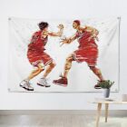 Basketball sport anime affiche tapisserie art mural drapeau peinture toile