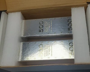 2 Schachteln mit 500 unzirkulierten P & D Nickelrollen Weltreserve Geldbörse - Bild 1 von 10