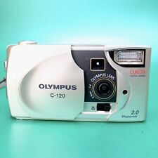 Olympus CAMEDIA C 120 2.0 MP Retro Digital Camera With Box! Retro Low Res Shots