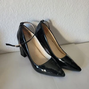 Damen Pumps High Heels Stiletto Elegante Lack Absatzschuhe 10 cm Hoch Schuhe DE - Bild 1 von 5