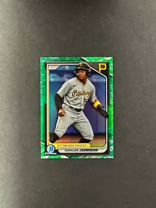 Termarr Johnson 2024 Bowman Chrome Prospect Lunar Glow #BCP-24 - Picture 1 of 2