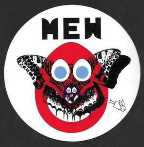 Mew No More Stories 3.5 inch original promo sticker 2009 - Picture 1 of 2