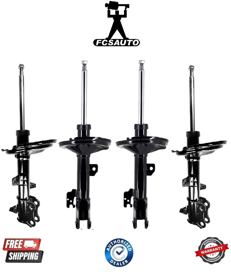 Conjunto completo de puntal delantero y trasero FCS para 04-07 Toyota Highlander Lexus RX330 Foto 1 de 1