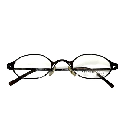 Monturas de gafas Kenneth Cole Insight 45 24 135 marrón octágono CH40 Foto 1 de 4