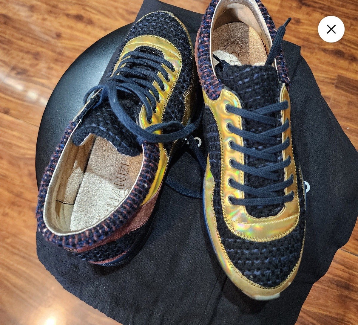 CHANEL Gold Athletic Shoes for Women for sale | eBay CHANEL Gold Athletic Shoes for Women for sale | eBay