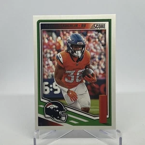 2025 Panini Score #54 Jaleel McLaughlin Denver Broncos - Picture 1 of 6