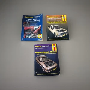 Set Tech books Haynes’s Repair Manual 10225 72030 42011 Carburetor Nissan Honda - Picture 1 of 7