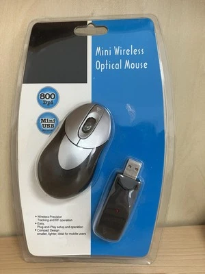 Mini Wireless Optical Mouse 800dpi - Image 1 of 2