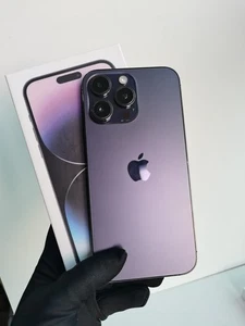 Versiegelt - Apple iPhone 14 Pro Max Unlocked 5G 128 / 256GB - Deep Purple - Face ID - Bild 1 von 8