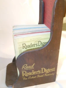 1930s Readers Digest Magazines (13 issues) & Wooden Display - Picture 1 of 9