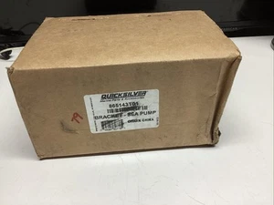 43 BOAT TRAILER MARINE RV QUICKSILVER 865143T01 BRACKET SEA PUMP PLUMBING CHEAP - Picture 1 of 3