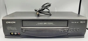 Vintage VHS Recorder ORION 6 HEAD HiFi STEREO , EASY SET UP SOFT DRIVE CONTROL - Bild 1 von 6