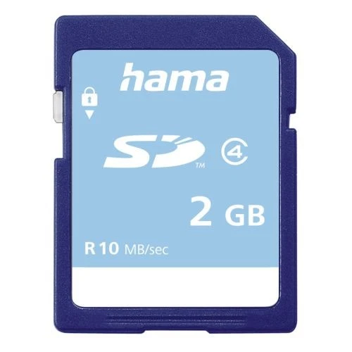Hama 2Gb Sd Card Class 4 10Mb/S - Image 1 of 2