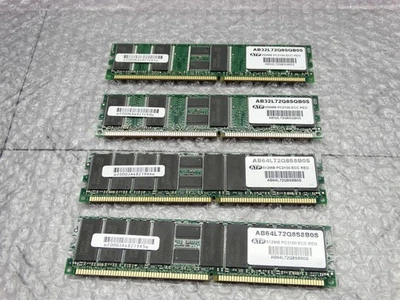 IBM 256MB PC2100 DDR ECC Memoria DIMM PN:09N4306 (Lote de 4) Foto 1 de 4