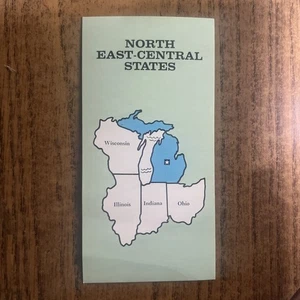 Vintage - 1962 -McGraw-Hill - State Cards  -Michigan - Picture 1 of 2