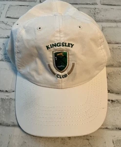 Kingsley Club Golf White Imperial Golf Hat Strapback - Picture 1 of 6